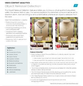 Object Removal Detection